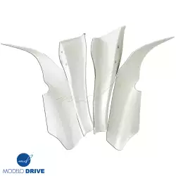 FRP BORD Front Bumper Canards 4pc > Nissan Skyline (R33) GTR 1995-1998 image - 5