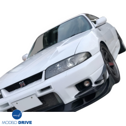 ModeloDrive Carbon Fiber BORD Front Bumper Canards 4pc > Nissan Skyline (R33) GTR 1995-1998 image - 13
