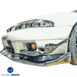 Carbon Fiber BORD Front Bumper Canards 4pc > Nissan Skyline (R33) GTR 1995-1998 image - 16