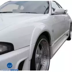 FRP 400R Fender Flares > Nissan Skyline (R33) GTR 1995-1998 image - 15