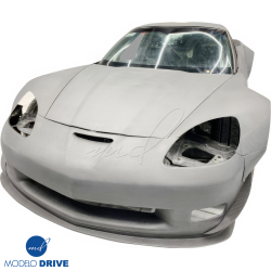 ModeloDrive Carbon Fiber OER GT3 Front Bumper > Chevrolet Corvette (C6) 2005-2013 image - 8