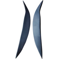 ModeloDrive Carbon Fiber OER GT3 Front Canards > Chevrolet Corvette (C6) 2005-2013 image - 1