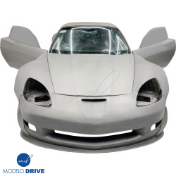 ModeloDrive Carbon Fiber OER GT3 Front Lip Valance > Chevrolet Corvette (C6) 2005-2013 image - 3