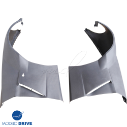 ModeloDrive Carbon Fiber GT3-XL Wide Body Fenders (front) 4pc > Chevrolet Corvette (C6) 2005-2013 image - 3