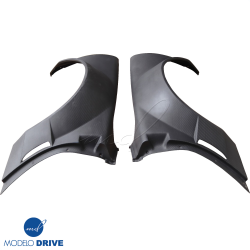 ModeloDrive Carbon Fiber GT3-XL Wide Body Fenders (rear) 2pc > Chevrolet Corvette (C6) 2005-2013 image - 2