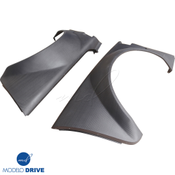 ModeloDrive Carbon Fiber GT3-XL Wide Body Fenders (rear) 2pc > Chevrolet Corvette (C6) 2005-2013 image - 3