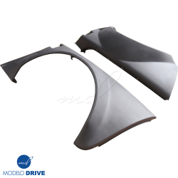 ModeloDrive Carbon Fiber GT3-XL Wide Body Fenders (rear) 2pc > Chevrolet Corvette (C6) 2005-2013 image - 4