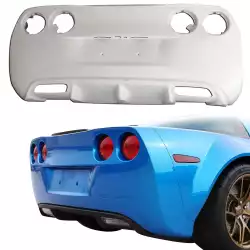 FRP OER GT3 Rear Bumper /w Diffuser > Chevrolet Corvette (C6) 2005-2013 image - 1