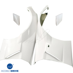 ModeloDrive FRP GT3-XL Wide Body Fenders (front) 4pc > Chevrolet Corvette (C6) 2005-2013 image - 3