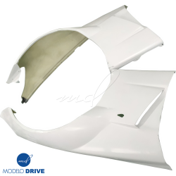 ModeloDrive FRP GT3-XL Wide Body Fenders (front) 4pc > Chevrolet Corvette (C6) 2005-2013 image - 4