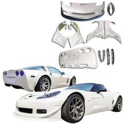 ModeloDrive FRP GT3-XL Wide Body Kit > Chevrolet Corvette (C6) 2005-2013 image - 2