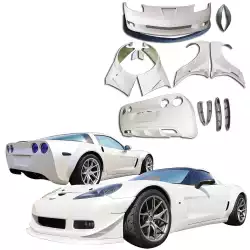 FRP GT3-XL Wide Body Kit > Chevrolet Corvette (C6) 2005-2013 image - 4