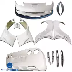 FRP GT3-XL Wide Body Kit > Chevrolet Corvette (C6) 2005-2013 image - 3