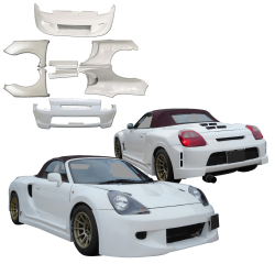 ModeloDrive FRP APBR Wide Body Kit > Toyota MRS MR2 Spyder 2000-2005 image - 4