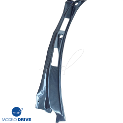 ModeloDrive Carbon Fiber Vented Windshield Wiper Cowl Trim Cover > Nissan 240SX (S14) 1995-1998 > RHD Model ONLY image - 7