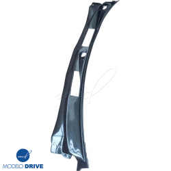 ModeloDrive Carbon Fiber Vented Windshield Wiper Cowl Trim Cover > Nissan 240SX (S14) 1995-1998 > RHD Model ONLY image - 8