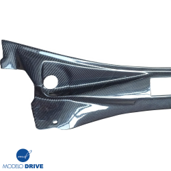 ModeloDrive Carbon Fiber Vented Windshield Wiper Cowl Trim Cover > Nissan 240SX (S14) 1995-1998 > RHD Model ONLY image - 2