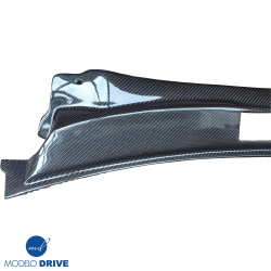 ModeloDrive Carbon Fiber Vented Windshield Wiper Cowl Trim Cover > Nissan 240SX (S14) 1995-1998 > RHD Model ONLY image - 3