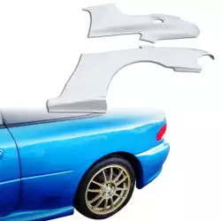 FRP LS WRC 22B Wide Body Fenders (rear) 3pc > Subaru Impreza (GC8) 1993-2001 > 2dr Coupe image - 12
