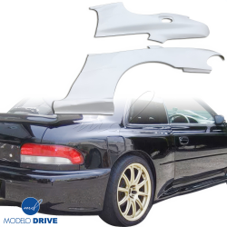 ModeloDrive FRP LS WRC 22B Wide Body Fenders (rear) 3pc > Subaru Impreza (GC8) 1993-2001 > 2dr Coupe image - 10