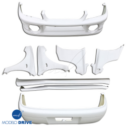 ModeloDrive FRP LS WRC 00 Wide Body Kit 11pc > Subaru Impreza (GC8) 1993-2001 > 2dr Coupe image - 5