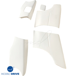 ModeloDrive FRP LS WRC 22B Wide Body Fenders (rear) 5pc > Subaru Impreza (GC8) 1993-2001 > 4dr Sedan image - 6