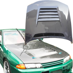 ModeloDrive Carbon Fiber DMA D1 Hood > Nissan Skyline (R32) GTR 1990-1994 image - 15