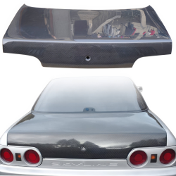 ModeloDrive Carbon Fiber OER Trunk > Nissan Skyline (R32) GTR GTS 1990-1994 > 2dr Coupe image - 9