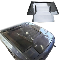ModeloDrive Carbon Fiber DMA D1 Hood > Mazda RX-7 (FC3S) 1986-1992 image - 7