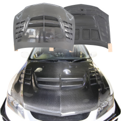 ModeloDrive Carbon Fiber VOLT Hood > Mitsubishi Evolution EVO8 EVO9 2003-2006 image - 26