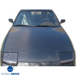 ModeloDrive Carbon Fiber OER Headlight Covers > Nissan 240SX 1989-1994 image - 10