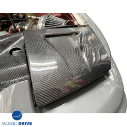 ModeloDrive Carbon Fiber NACA Single Vent Headlight Covers > Nissan 240SX 1989-1994 image - 11