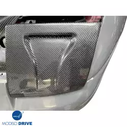 Carbon Fiber NACA Single Vent Headlight Covers > Nissan 240SX 1989-1994 image - 13