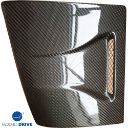 ModeloDrive Carbon Fiber NACA Single Vent Headlight Covers > Nissan 240SX 1989-1994 image - 2