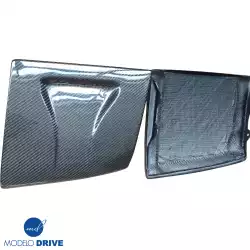 Carbon Fiber NACA Single Vent Headlight Covers > Nissan 240SX 1989-1994 image - 4