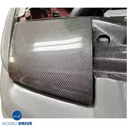 Carbon Fiber NACA Single Vent Headlight Covers > Nissan 240SX 1989-1994 image - 7