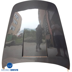 ModeloDrive Carbon Fiber GEMB Hood Frunk (front) > Porsche Cayman (987) 2006-2012 image - 10