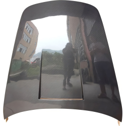 ModeloDrive Carbon Fiber GEMB Hood Frunk (front) > Porsche Cayman (987) 2006-2012 image - 1