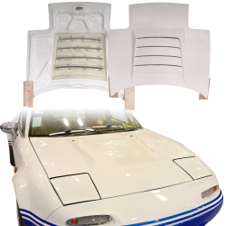 ModeloDrive FRP NISM N1 Hood > Mazda Miata (NA) 1990-1996 image - 12