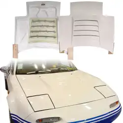 FRP NISM N1 Hood > Mazda Miata (NA) 1990-1996 image - 16