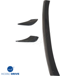 ModeloDrive Carbon Fiber GSPO Trunk Spoiler Wing 3pc > Nissan 240SX (S14) 1995-1998 image - 2