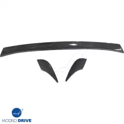 Carbon Fiber GSPO Trunk Spoiler Wing 3pc > Nissan 240SX (S14) 1995-1998 image - 3