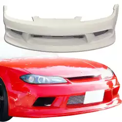 FRP VERT EDG Wide Body Front Bumper > Nissan Silvia (S15) 1999-2002 image - 1