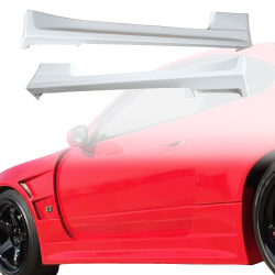 ModeloDrive FRP VERT EDG Wide Body Side Skirts > Nissan Silvia (S15) 1999-2002 image - 1