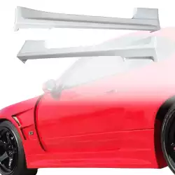 FRP VERT EDG Wide Body Side Skirts > Nissan Silvia (S15) 1999-2002 image - 1