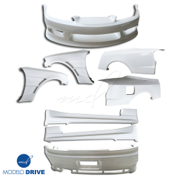 ModeloDrive FRP VERT EDG Wide Body Kit 8pc > Nissan Silvia (S15) 1999-2002 image - 2