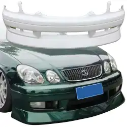 FRP BSPO Front Bumper > Lexus GS300 1998-2005 image - 1