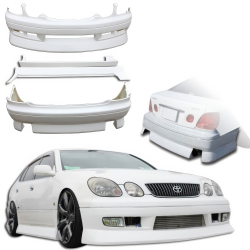 ModeloDrive FRP BSPO Body Kit 4pc > Lexus GS300 1998-2005 image - 9