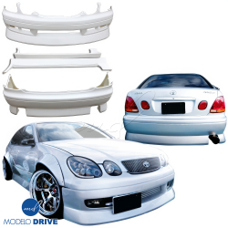 ModeloDrive FRP BSPO Body Kit 4pc > Lexus GS300 1998-2005 image - 2