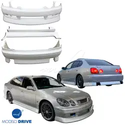 FRP BSPO Body Kit 4pc > Lexus GS300 1998-2005 image - 15